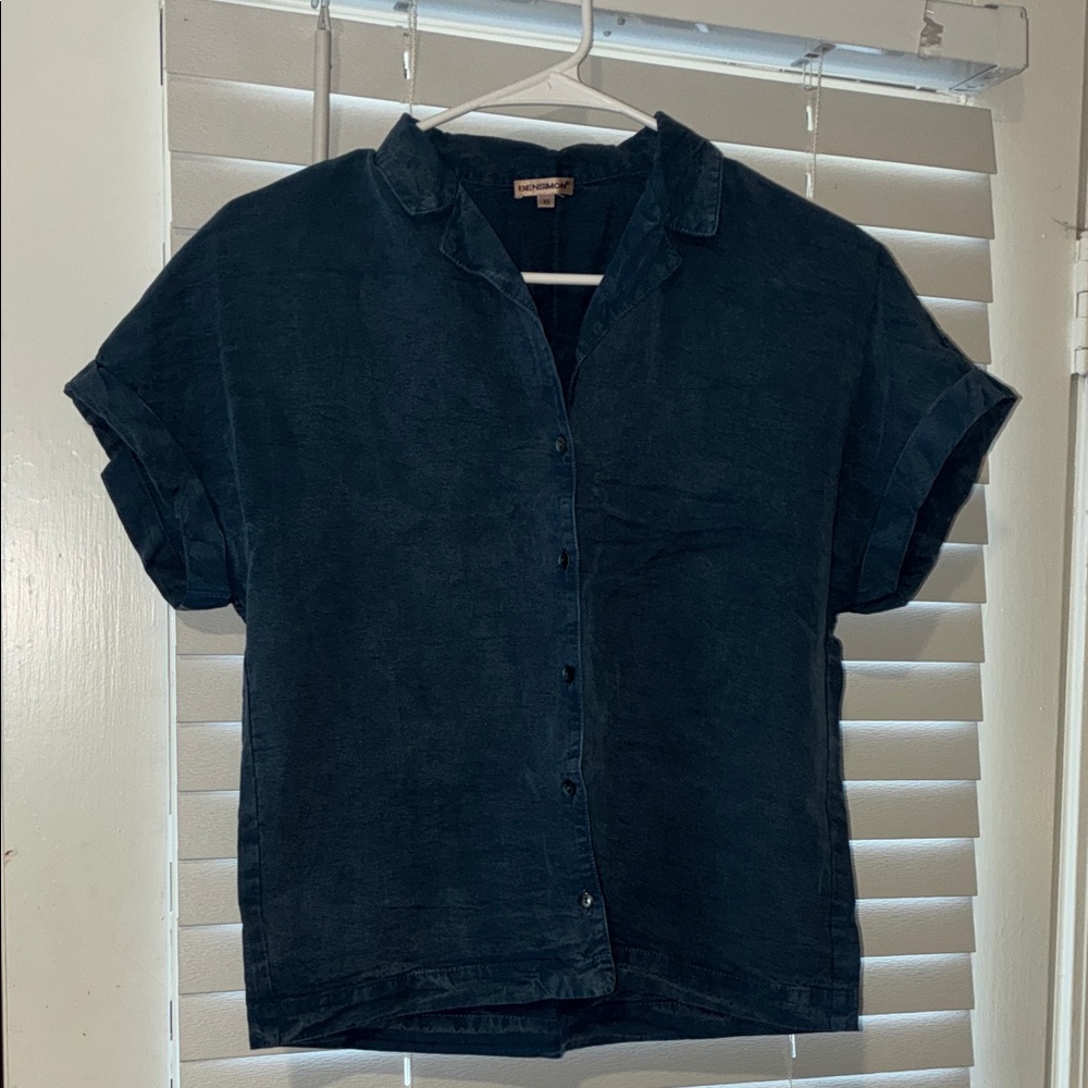 Bensimon Short Sleeve Button Down Shirt